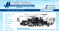 Desktop Screenshot of muirmarine.com